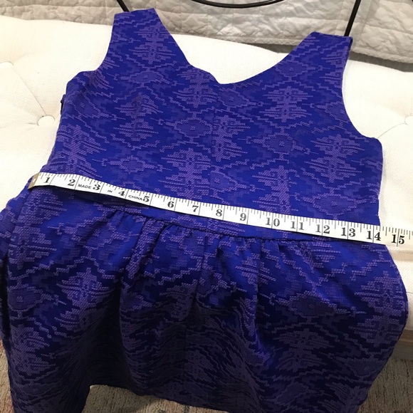 Anthropologie Maeve Averie Aztec Sleeveless Dress Sz 4 - Picture 4 of 11